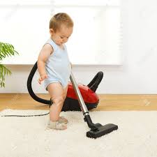 toddler-vacuuming